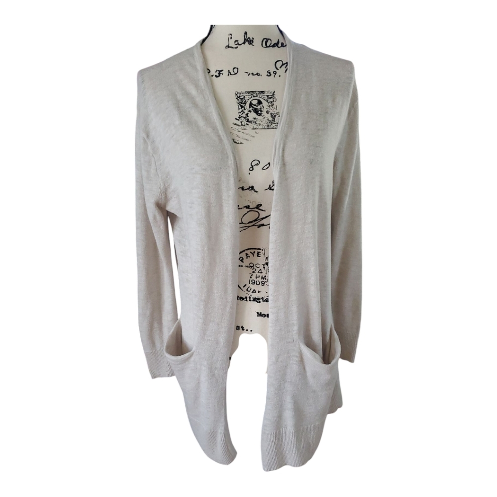 Madewell Cream Color Open Cardigan Size XXS